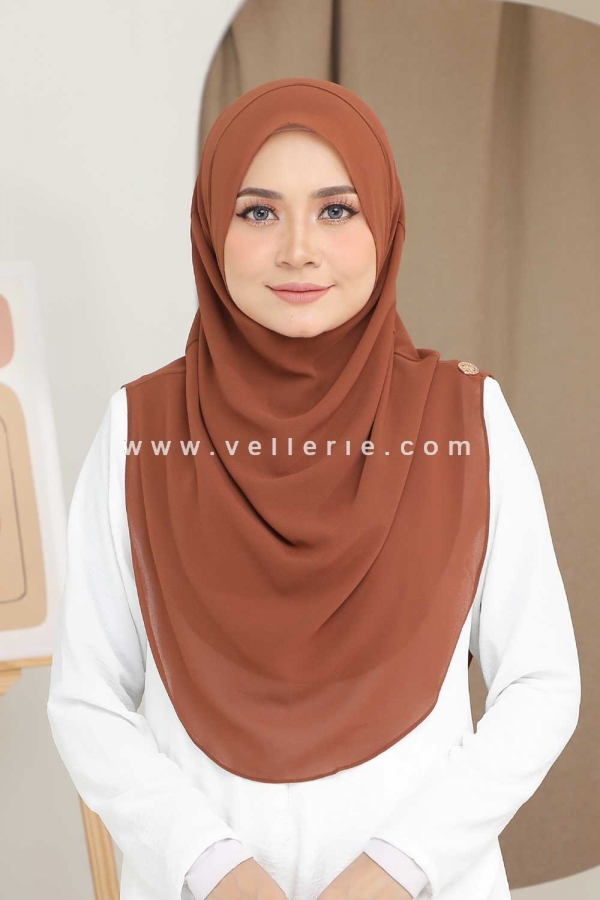 Tudung Instant AILEEN - AL09 - Coco Tudung Instant AILEEN - AL09 - Coco